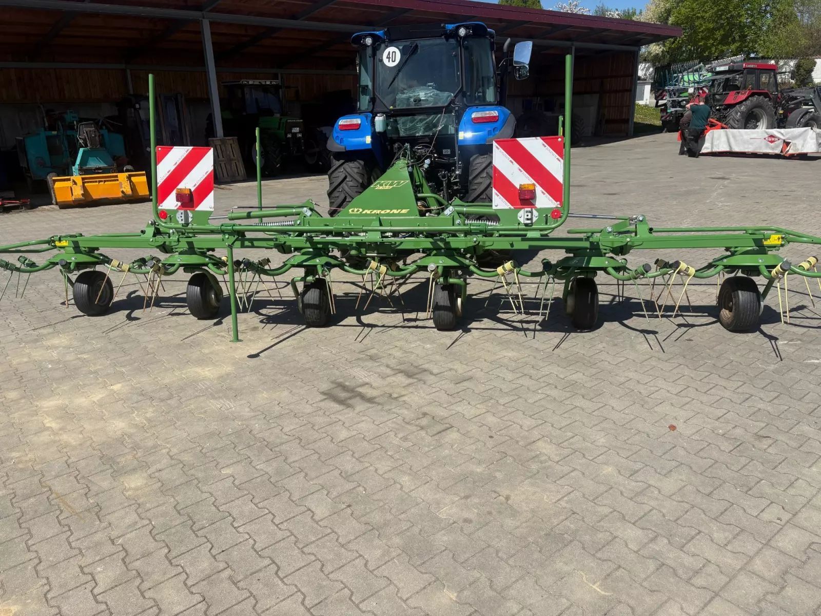Krone KW 6.72/6 Karuzelowy przetrząsacz do siana 9664 €