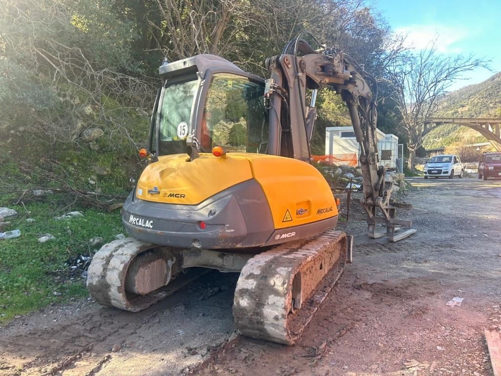 Mecalac 8mrc Excavator pe roți