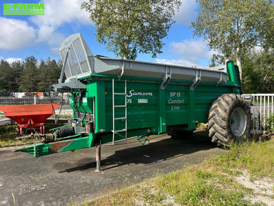 E-FARM: Samson sp15 comfort line - Manure and compost spreader - id SRYUJZ6 - €27,000 - Year of construction: 2019 - France