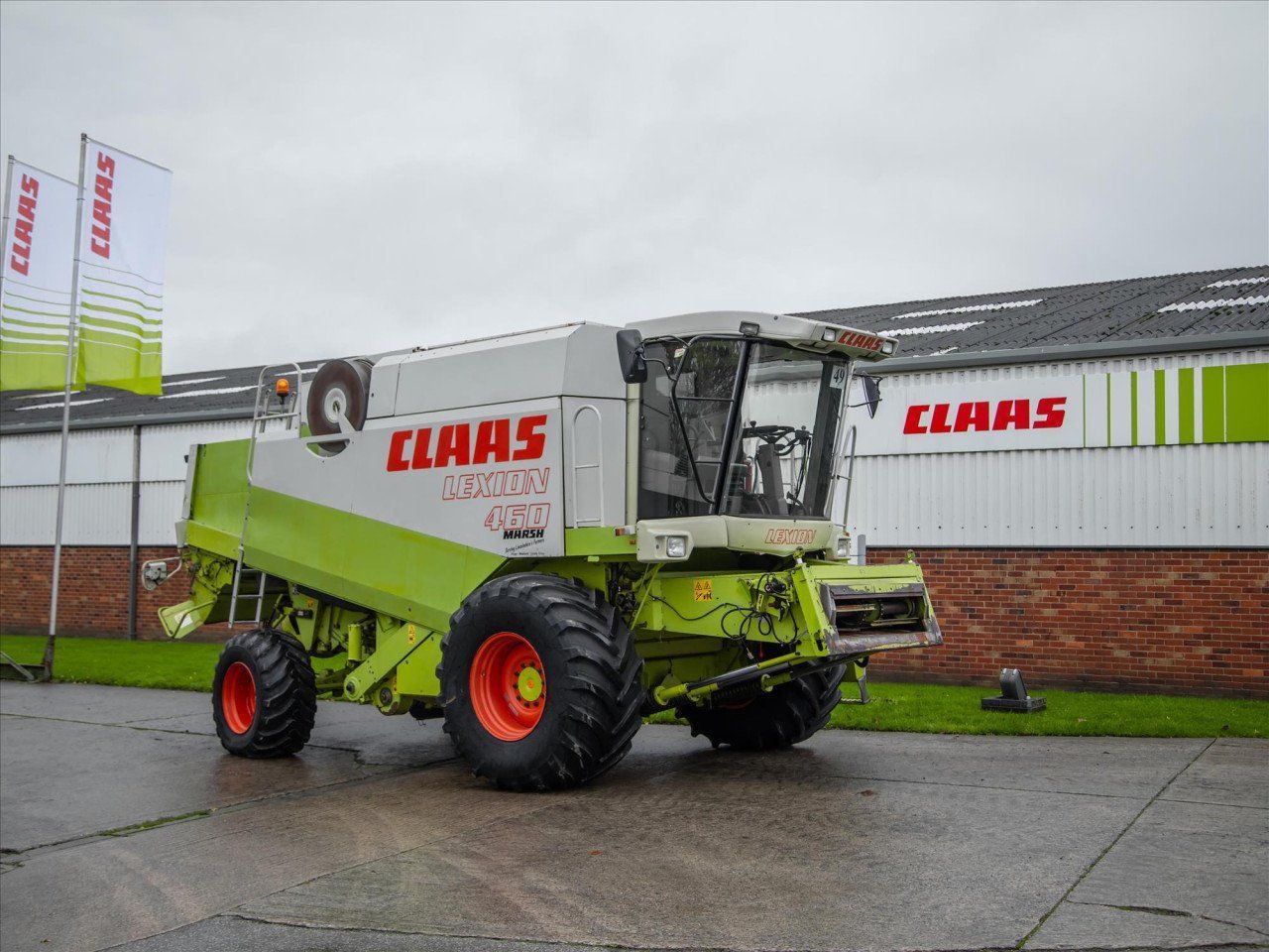 E-FARM: Claas Lexion 460 - Mähdrescher - id DNCHPMQ - 40.065 € - Baujahr: 1997 - Abgelesene Motorstunden: 4.111,Motorleistung (PS): 313,Vereinigtes Königreich