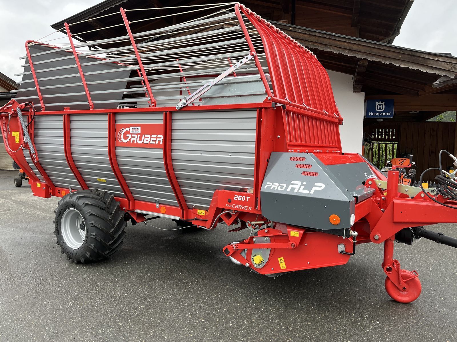 Gruber pa 260 t Wózek paszowy