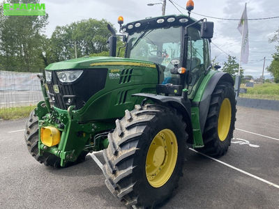 E-FARM: John Deere 6155 R - Tractor - id PUWEKGP - €77,900 - Year of construction: 2018 - Engine hours: 6,000,Engine power (HP): 155,France