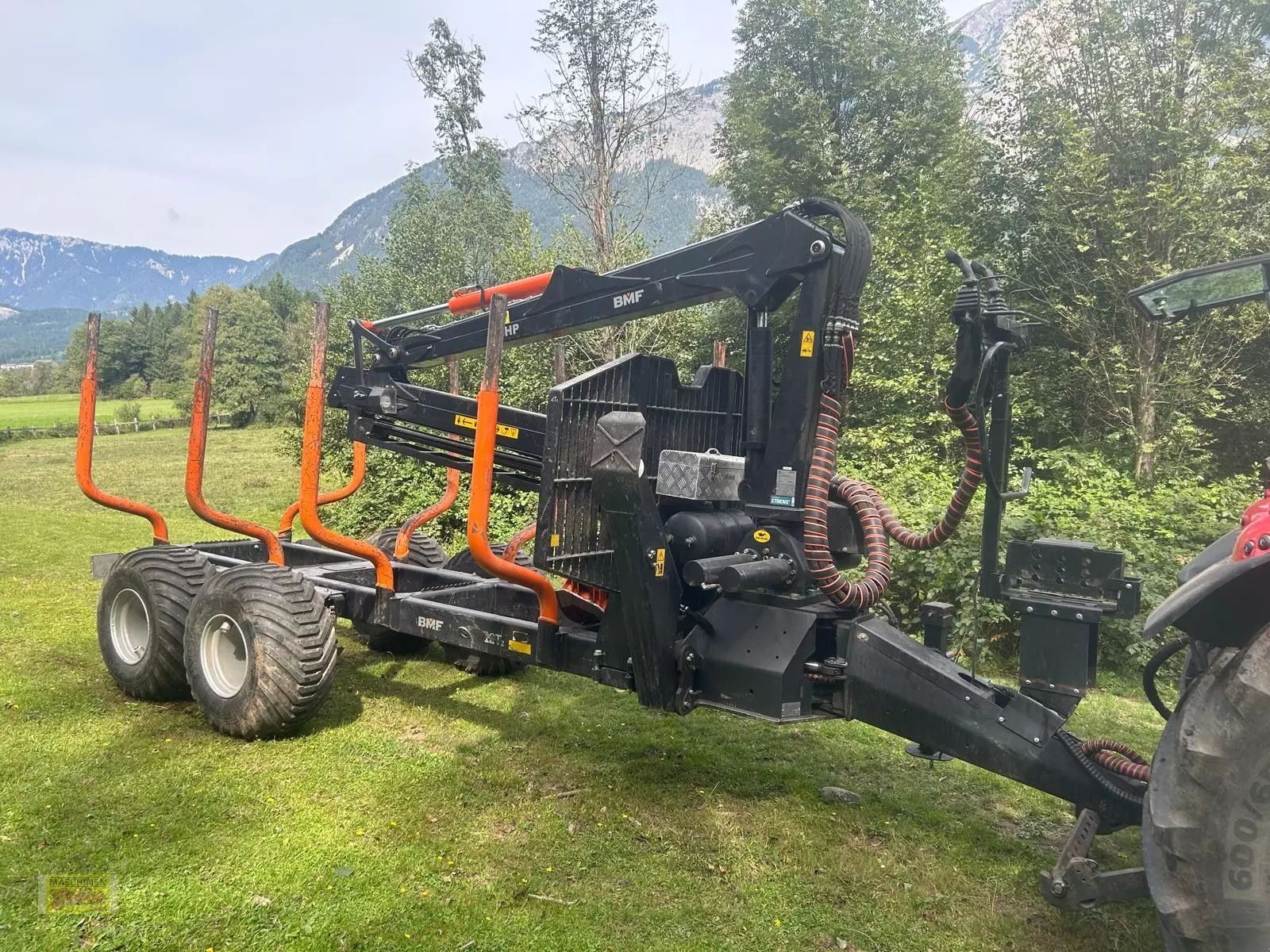 E-FARM: BMF 12t2+bmf850hp - Forstanhänger - id HYRCNJ2 - 30.088 € - Baujahr: 2022 - Österreich