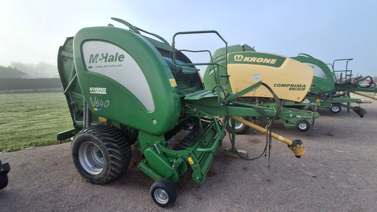 E-FARM: McHale V 640 - Ballenpresse - id MZWLKRU - 24.500 € - Baujahr: 2017 - Ballenanzahl: 23.753,Frankreich