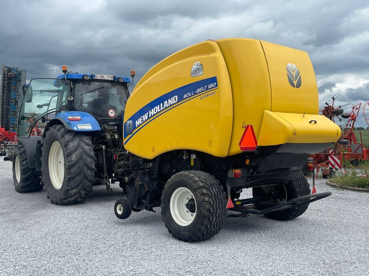 New Holland Roll Belt 180 Super Feed Πρέσσα
