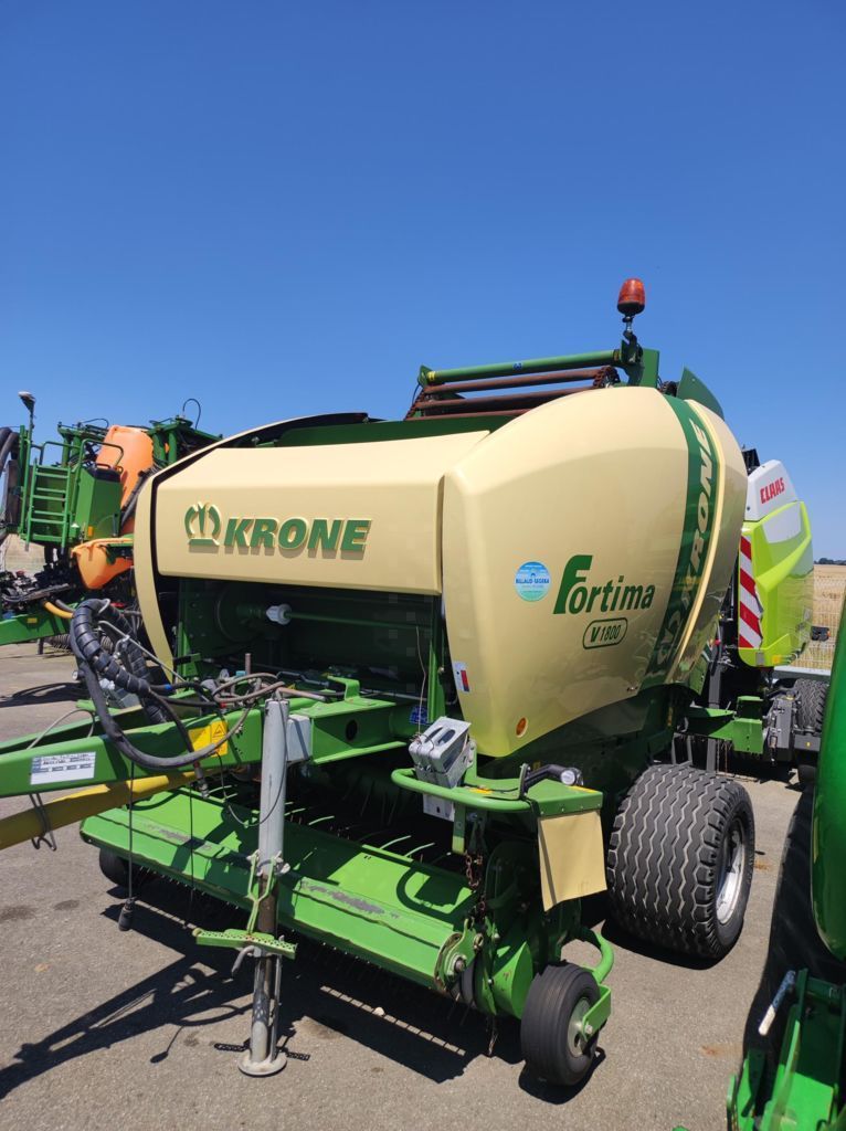 E-FARM: Krone Fortima V 1800 - Baler - id DTBHTL6 - €14,000 - Year of construction: 2012 - Total number of bales produced: 13,500,France