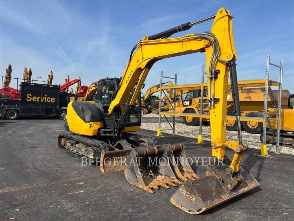 E-FARM: Kubota kx080.4 - Pelleteuse sur chenilles - id 5YK1TGM - 66 000 € - Année: 2020 - France