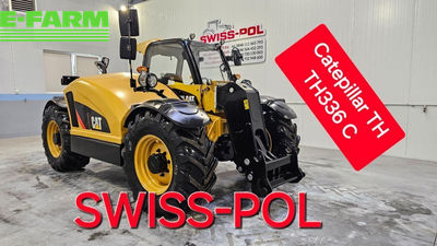 E-FARM: Caterpillar th 336 c - Tele wheel loader - id DPGTN55 - €32,588 - Year of construction: 2014 - Engine power (HP): 119