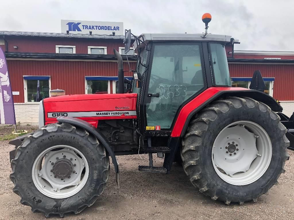E-FARM: Massey Ferguson 6180 dismantled for spare parts - Tractor - id MYGZTPV - Sweden