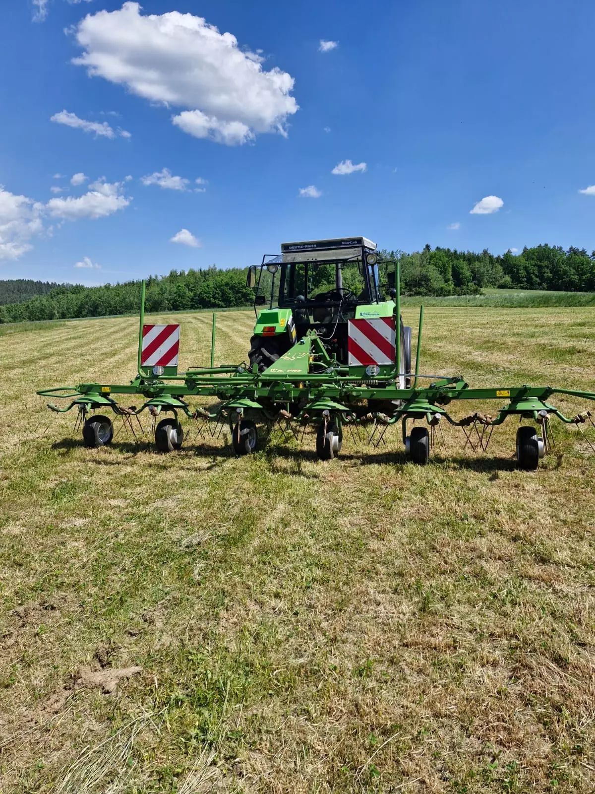 Krone KW 6.02/6 Karuzelowy przetrząsacz do siana 5000 €