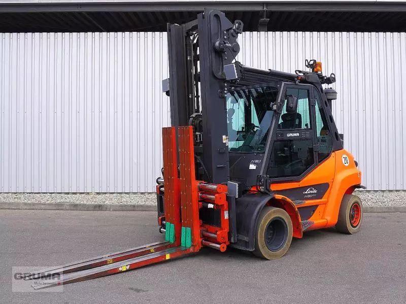 E-FARM: Linde h 80 d/600 evo 396-03 - Carrello elevatore - id RKQIK1L - 36.900 € - Anno di costruzione: 2020 - Ore: 16.207,Germania