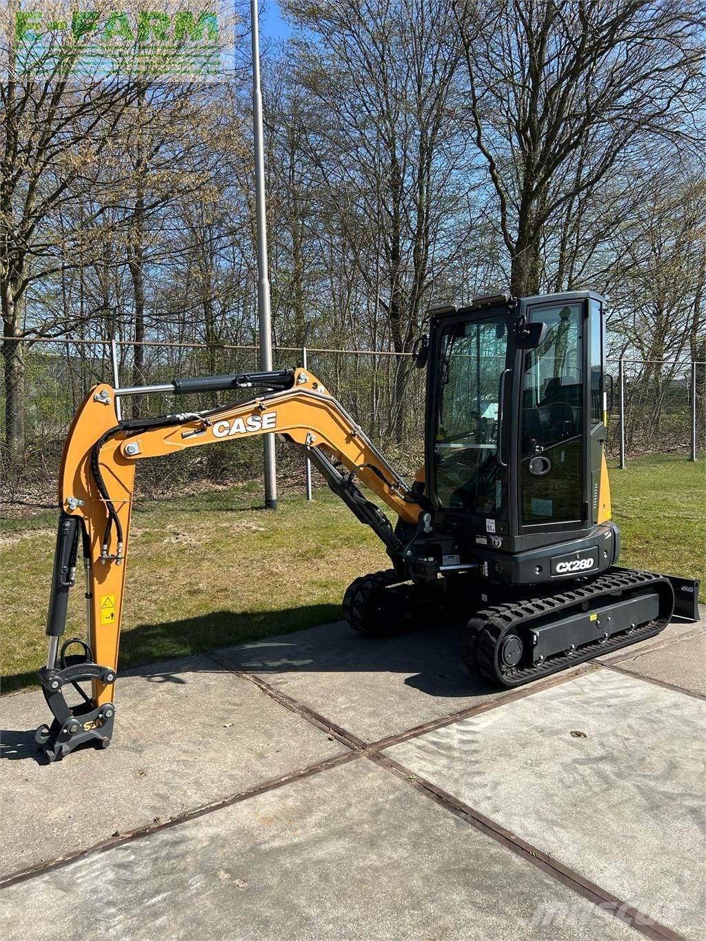 Case IH construction cx28d Minigraver