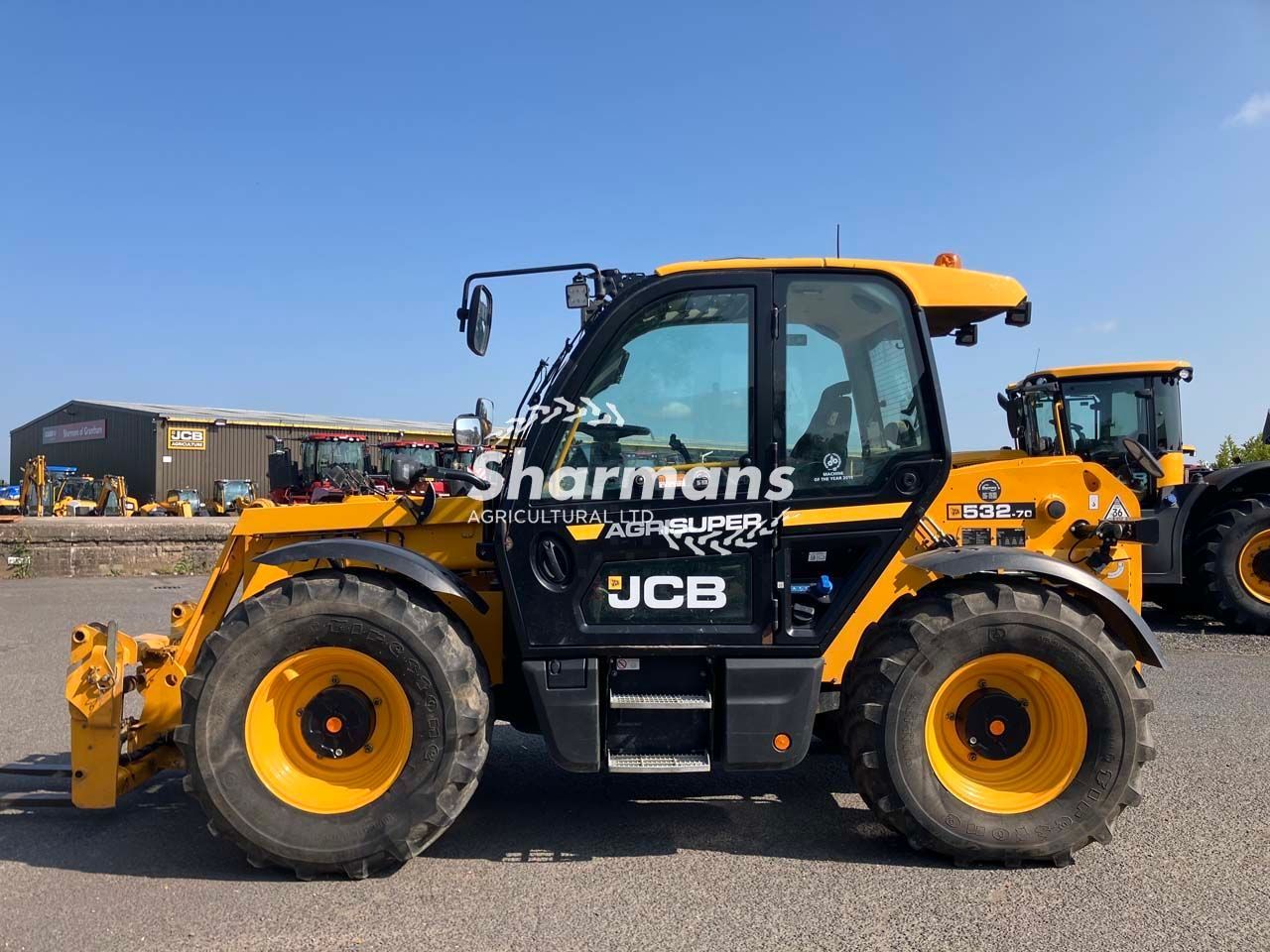 E-FARM: JCB 532-70 AGRI Super - Manipulador telescópico - id MD3M5HN - 61.636 € - Año: 2020 - Horas: 4436,Potencia del motor: 145,Reino Unido