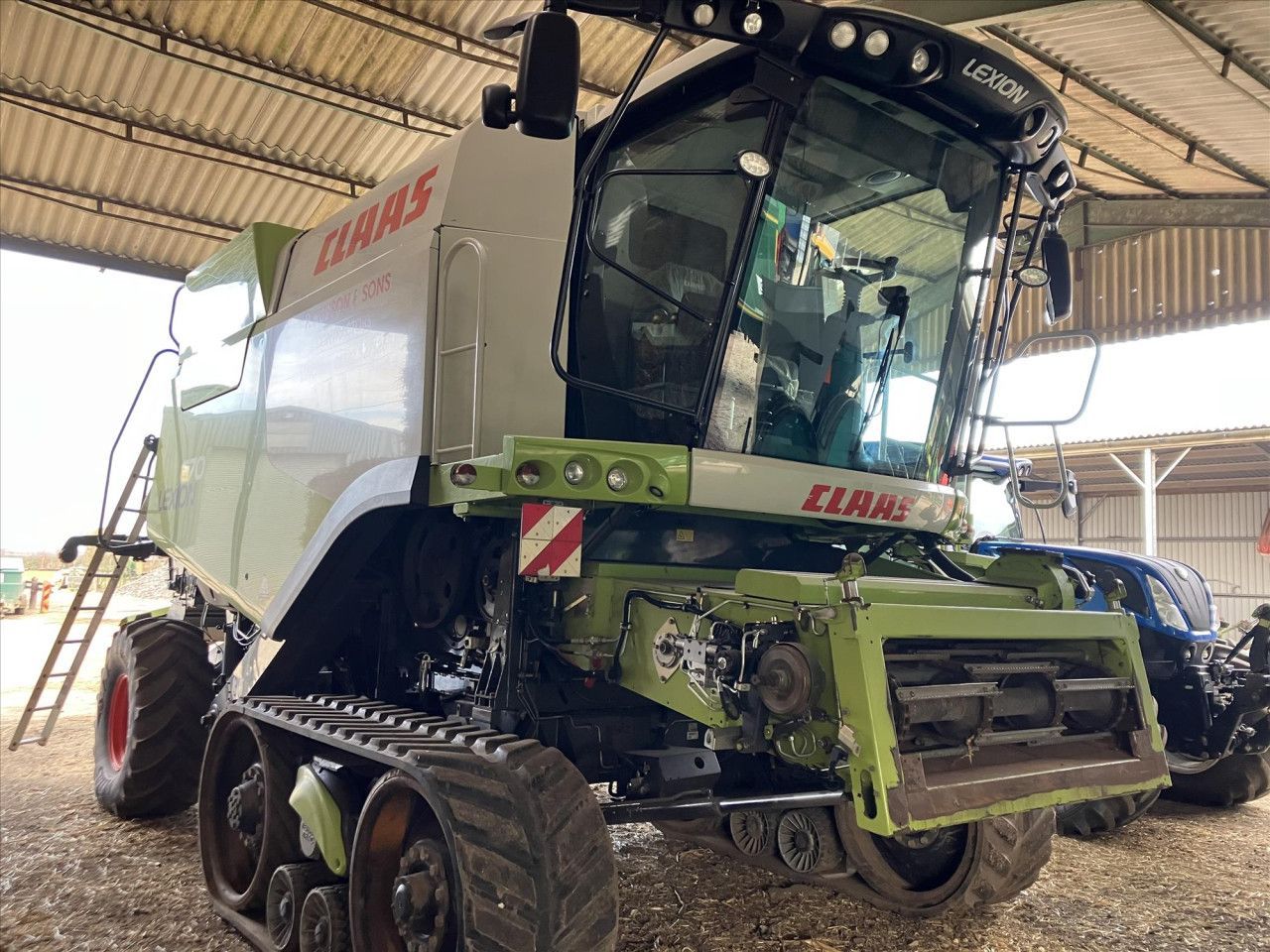 E-FARM: Claas Lexion 670 - Moissoneuse-batteuse - id LWLGNVN - 155 872 € - Année: 2016 - Lecture du nombre d'heure: 2 650,Royaume-Uni
