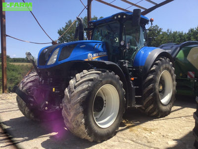 E-FARM: New Holland T7.290 - Tractor - id JDZ9ZTI - €92,000 - Year of construction: 2019 - Engine hours: 5,500,Engine power (HP): 290,France