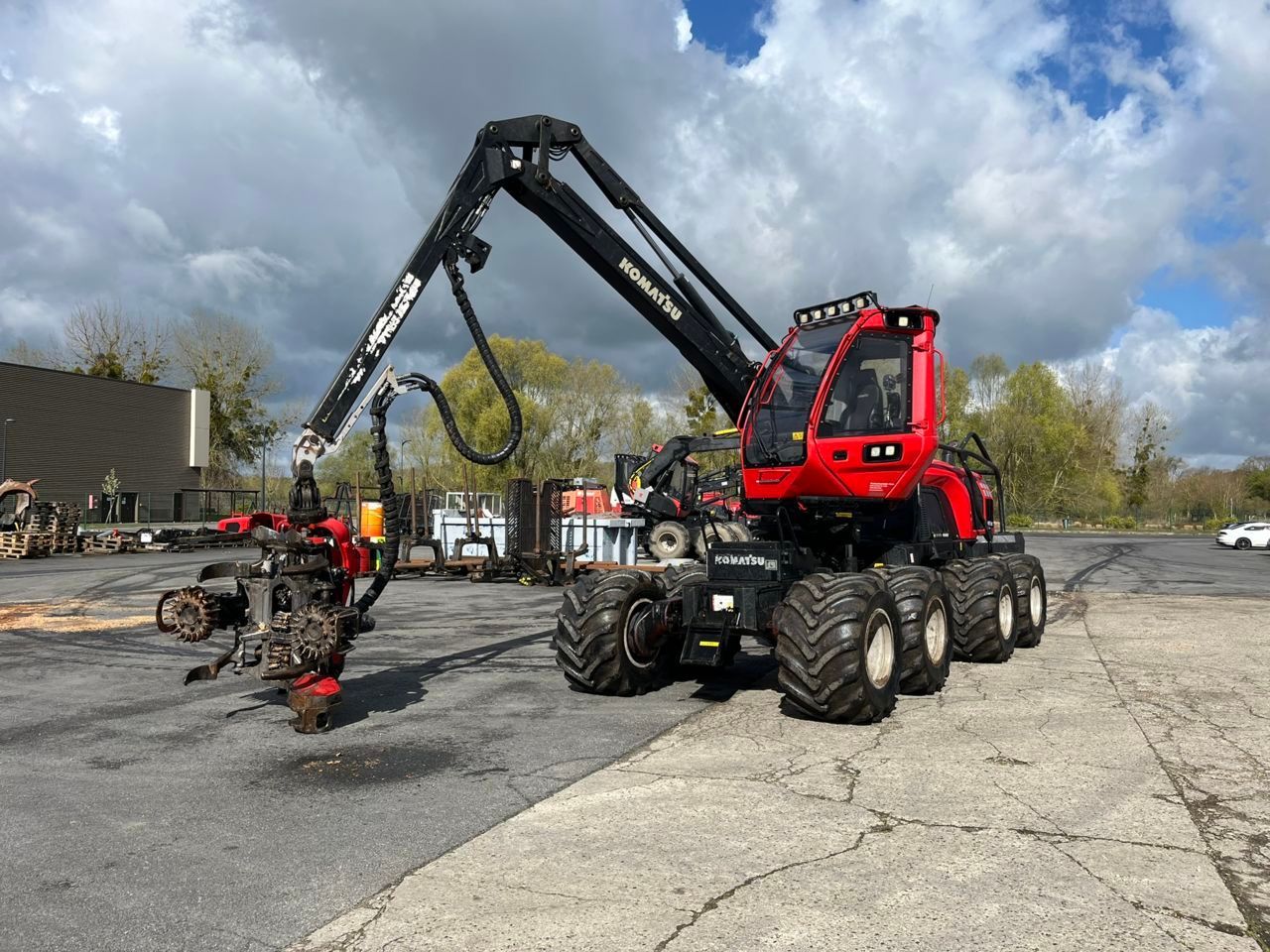 KOMATSU abatteuse 901 xc Abatteuse forestière