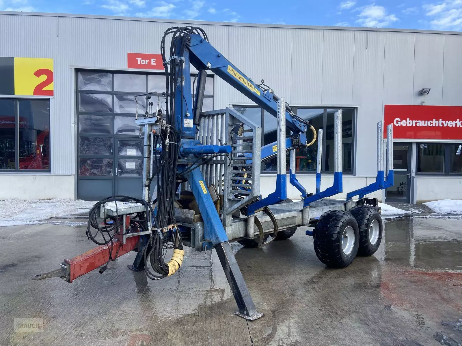 Binderberger rw 11 + fk 6955 Forestry trailer €18,496