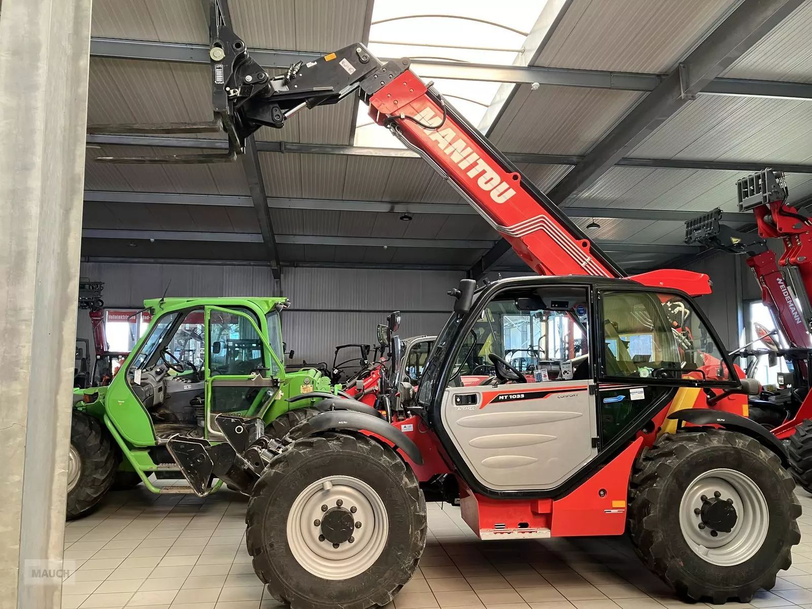 E-FARM: Manitou mt 1033 easy - Teleskoplæsser - id LVRA7C8 - 63.250 € - Produktionsår: 2021 - Motortimer: 832,Motoreffekt (HP): 75,Østrig