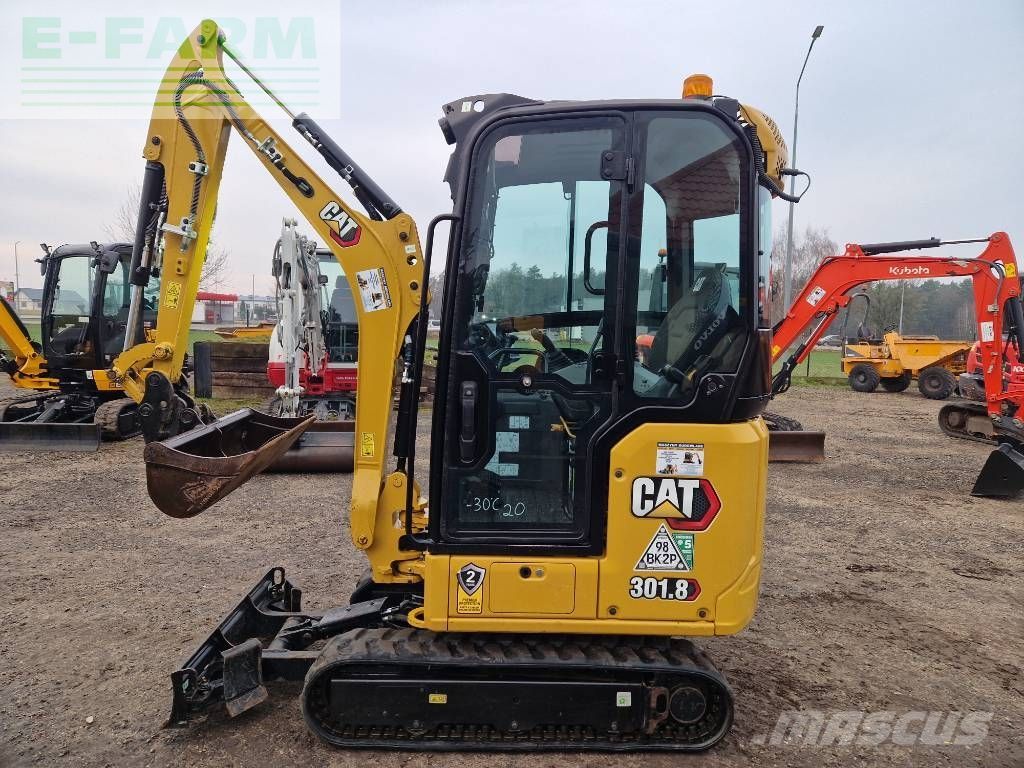 Caterpillar 301.6 2023r przebieg 300mtg jak nówka Mini escavatore 24.260 €