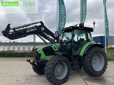 E-FARM: Deutz-Fahr 5120 TTV - Tractor - id SRQUWXL - €54,622 - Year of construction: 2016 - Engine hours: 1,646,Engine power (HP): 120,Germany