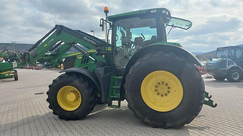 E-FARM: John Deere 6210 R - Tracteur - id NLEF4FU - 49 900 € - Année: 2014 - Lecture du nombre d'heure: 16 870,Puissance du moteur (chevaux): 209,Allemagne