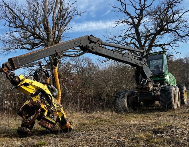 E-FARM: John Deere 1270d eco iii - Abatteuse forestière - id GGQDXM6 - 50 000 € - Année: 2008 - France
