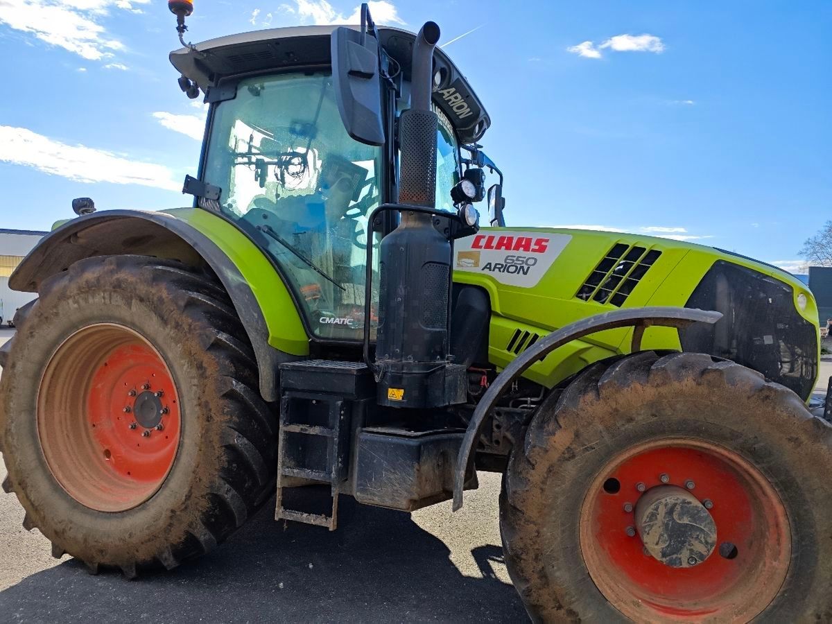 E-FARM: Claas Arion 650 CMATIC - Tracteur - id NBTC1WB - 95 000 € - Année: 2018 - Lecture du nombre d'heure: 3 950,Puissance du moteur (chevaux): 185,France