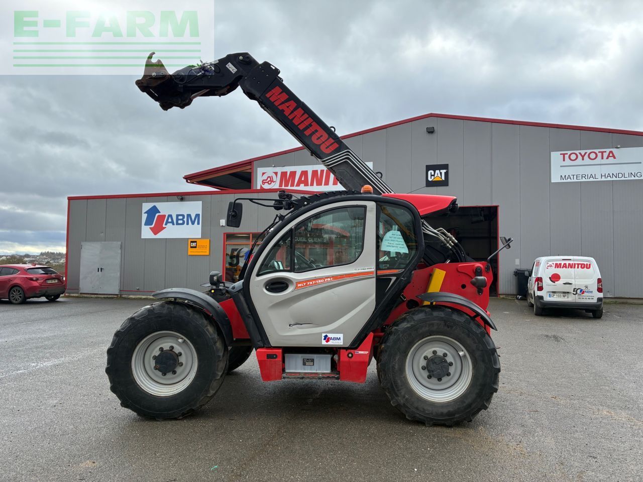 Manitou mlt 737-130 ps + Telehandler €42,000