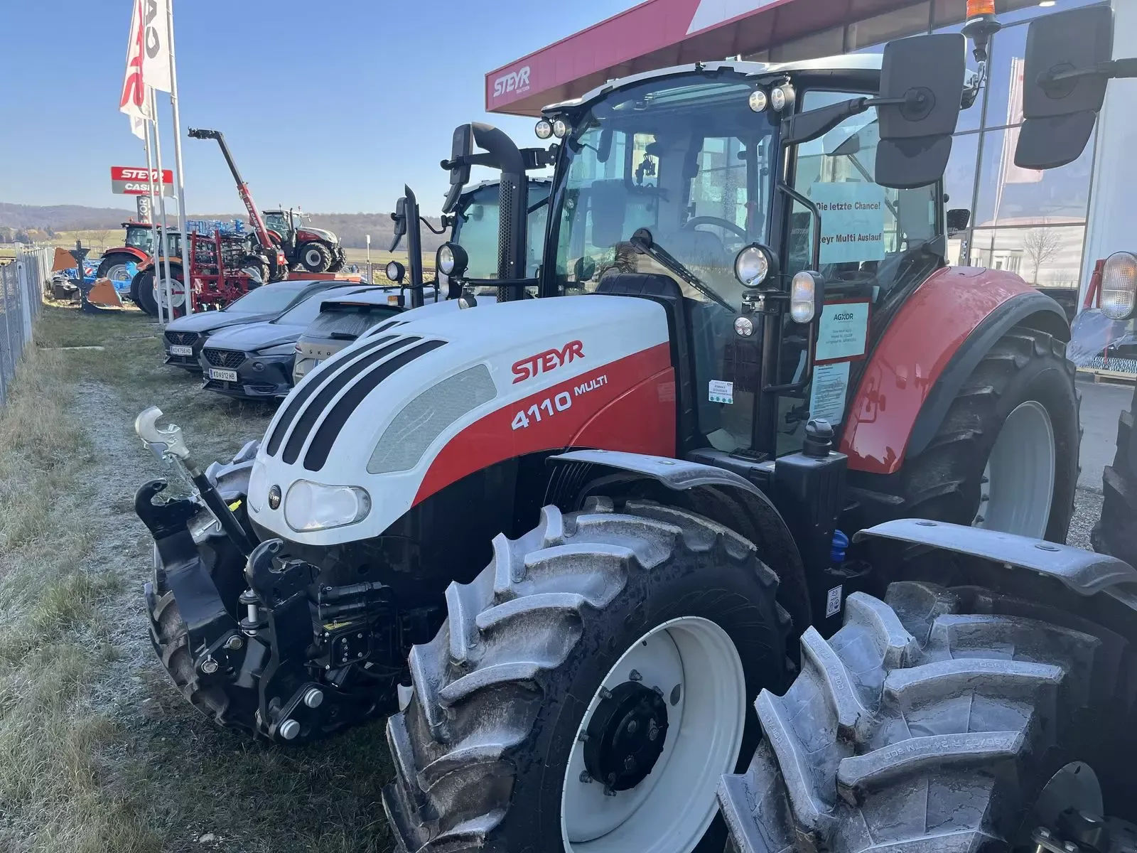 E-FARM: Steyr Multi 4110 - Tractor - id ARW5JYM - 78.000 € - Año: 2023 - Horas: 100,Potencia del motor: 110,Austria