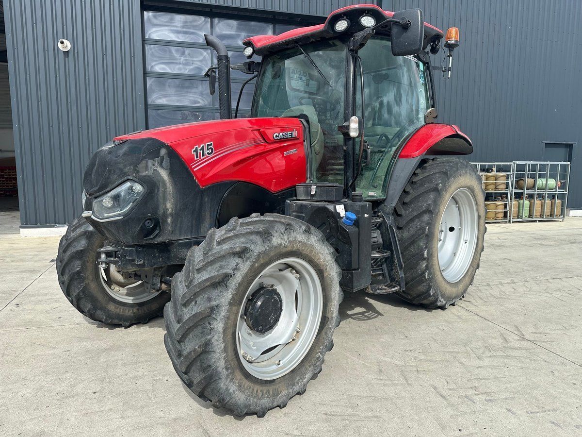 E-FARM: Case IH Maxxum 115 - Tractor - id SANPLDJ - €44,500 - Year of construction: 2018 - Engine hours: 5,029,Engine power (HP): 115,France