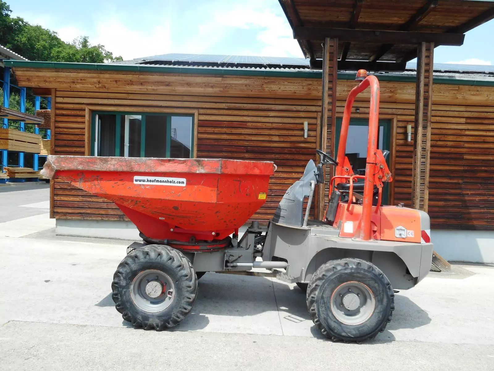 E-FARM: AUSA d350ahg mit drehmulde ( 3,5t nl u. 2,83t eg ) - Dumper - id 5DX3L1H - 12.900 € - Anno di costruzione: 2011 - Potenza del motore: 50,Austria