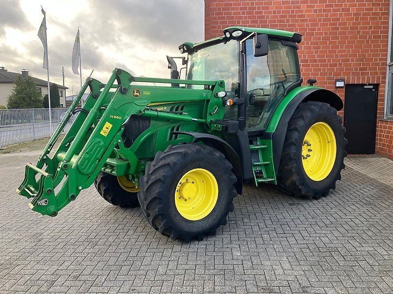 E-FARM: John Deere 6125 R - Traktor - id N17VRK4 - 73.000 € - Produktionsår: 2012 - Motortimer: 3.530,Motoreffekt (HP): 125,Tyskland