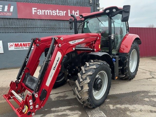 E-FARM: Case IH Maxxum 125 - Tracteur - id I76QAXV - 74 017 € - Année: 2022 - Lecture du nombre d'heure: 2 048,Puissance du moteur (chevaux): 125,Royaume-Uni