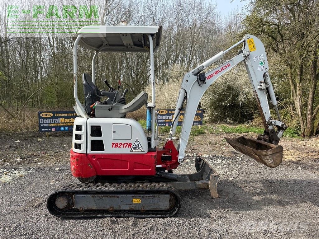 Takeuchi tb 217 r Minigraver 14.209 €