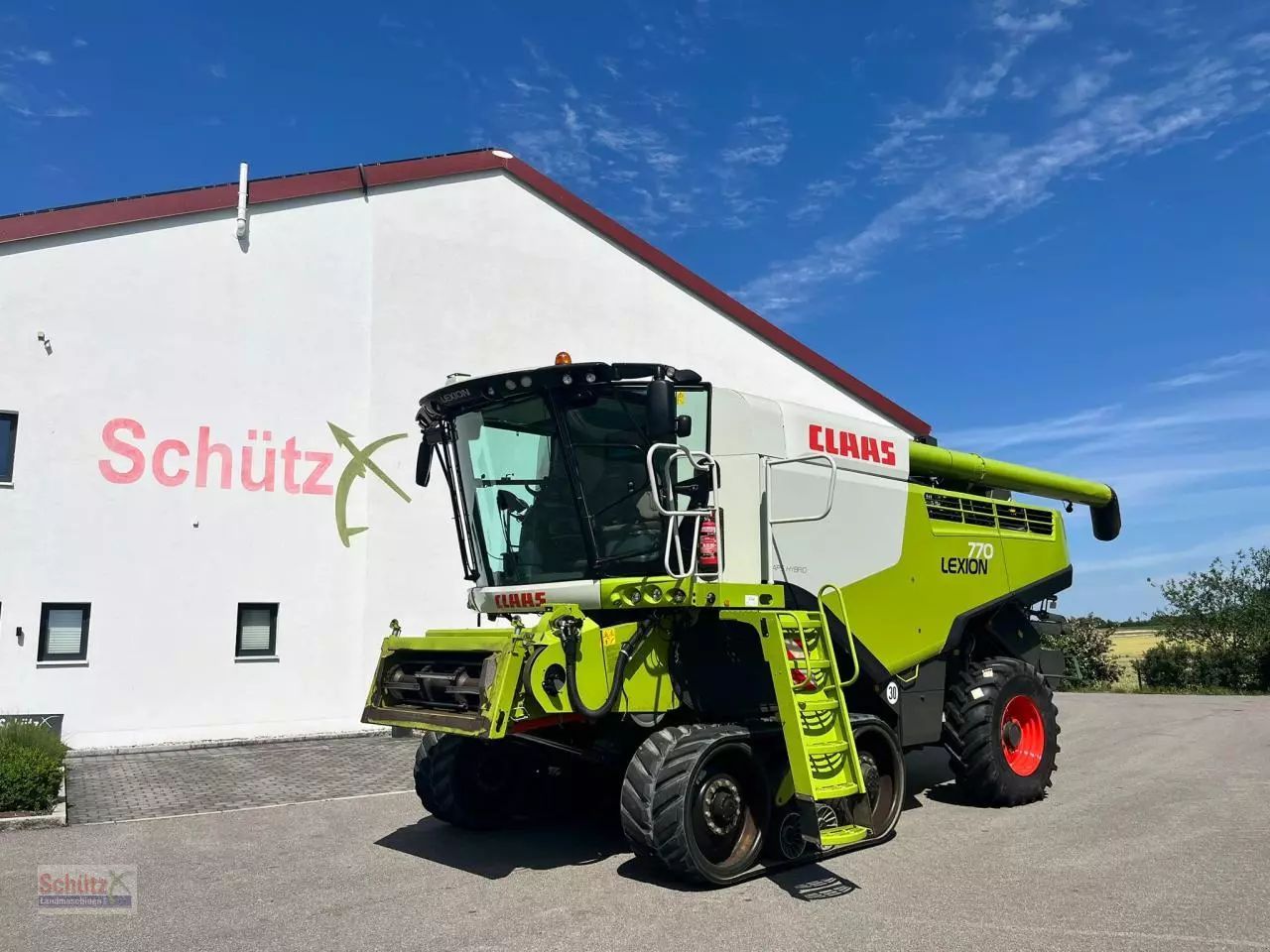 E-FARM: Claas Lexion 770 TerraTrac - Mähdrescher - id 1CGU9SS - 170.000 € - Baujahr: 2017 - Abgelesene Motorstunden: 2.017,Motorleistung (PS): 585,Deutschland