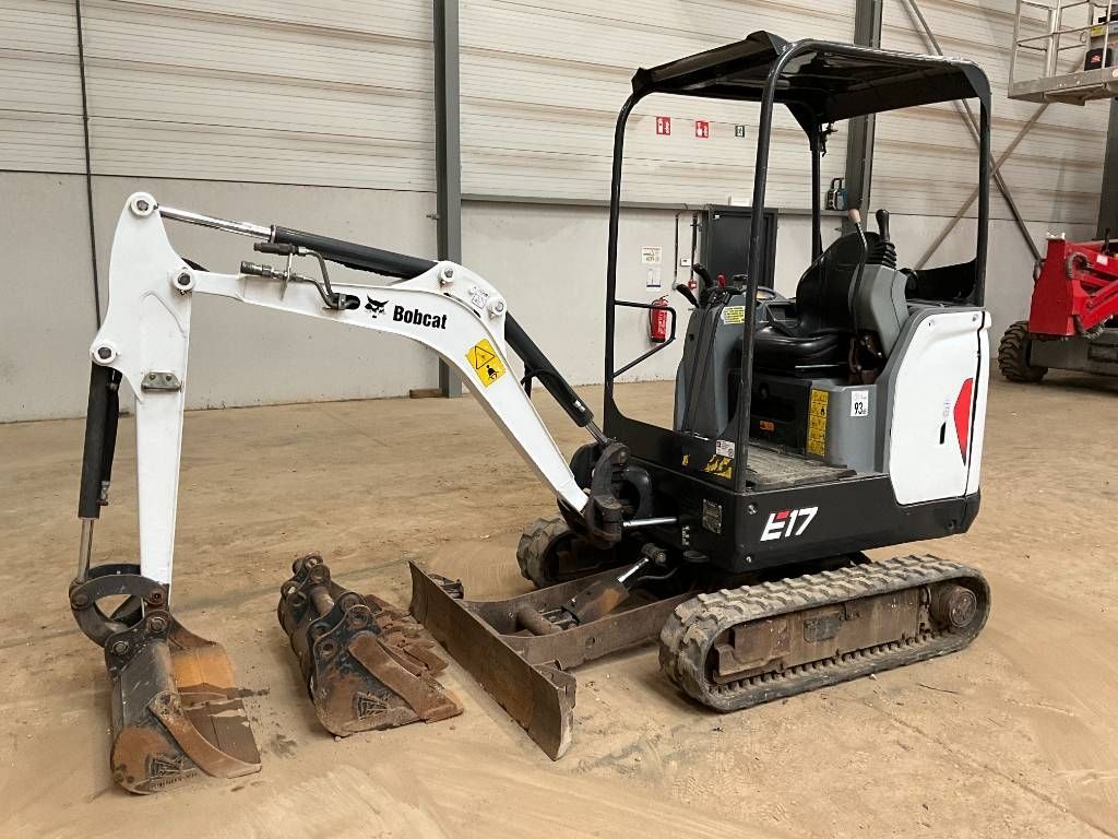 Bobcat e 17 Mini bager 11.500 €