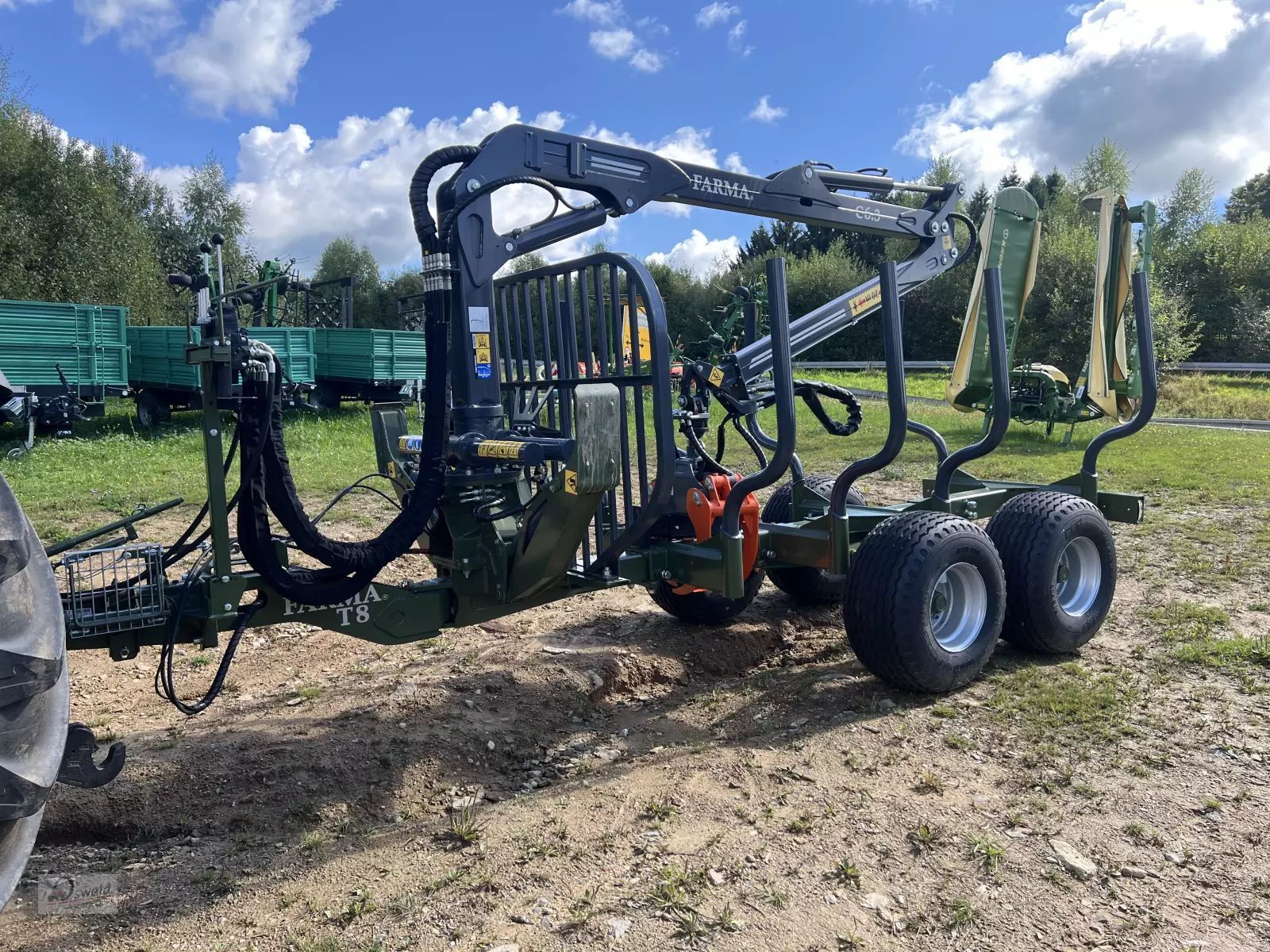 Farma ct 6,3-8 rückewagen Erdészeti pótkocsi 18 067 EUR