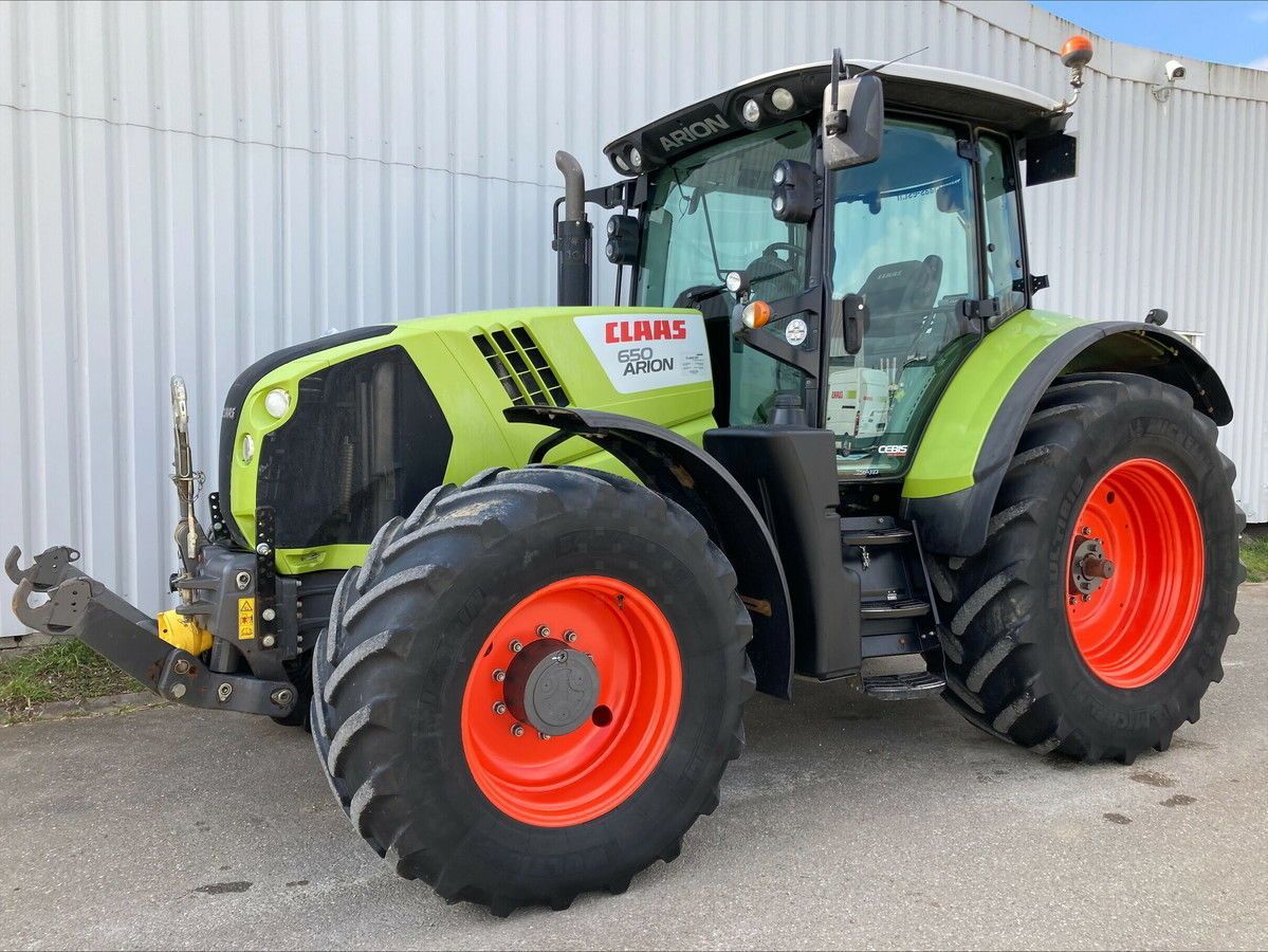 E-FARM: Claas Arion 650 CEBIS - Tractor - id J6I3QWU - €69,500 - Year of construction: 2017 - Engine hours: 4,080,Engine power (HP): 184,France