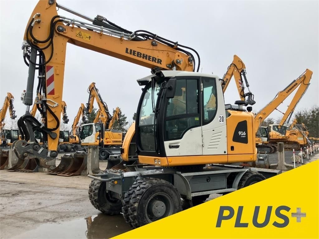 Liebherr a916 compact Wheeled excavator €172,900