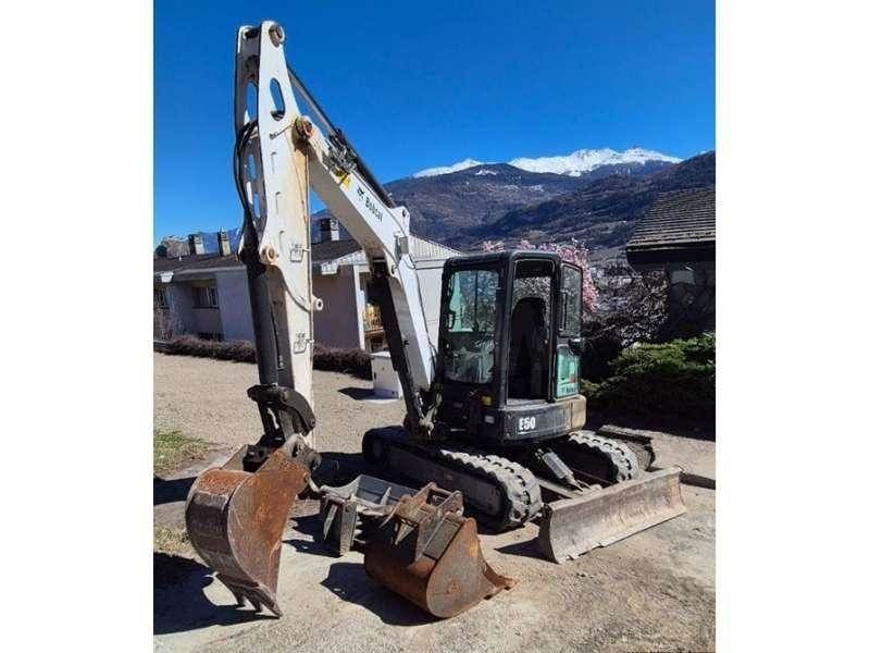 E-FARM: Bobcat e50 - Mini-pelle - id V6BLXMT - 30 000 € - Année: 2015 - France