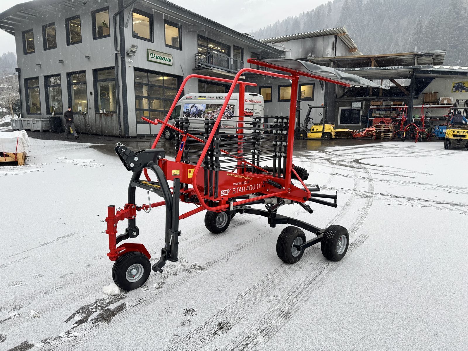 SIP star 400/11 einkreiselschwader mit tastrad Tedder 6825 €