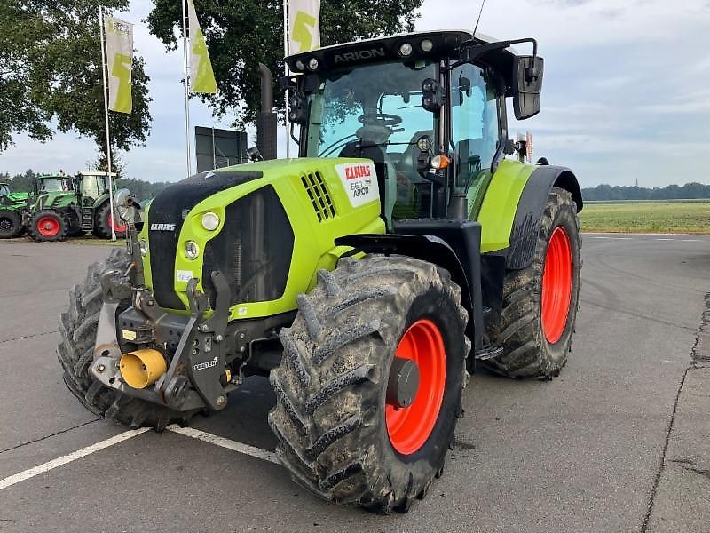 E-FARM: Claas Trion 660 - Tractor - id NKRZNWD - €84,500 - Year of construction: 2018 - Engine hours: 3,716,Engine power (HP): 402,Germany