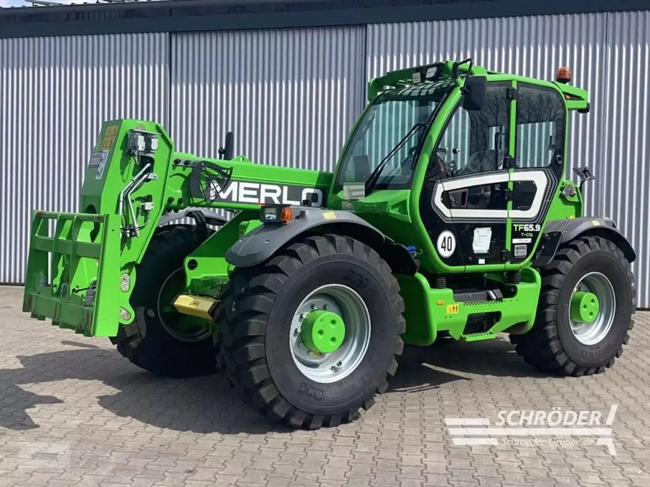 E-FARM: Merlo tf 65.9 t cs - 170 - hf - Ładowacz teleskopowy - id YBKQDCL - 126 000 € - Rok produkcji: 2023 - Motogodziny: 134,Moc silnika: 170,Niemcy