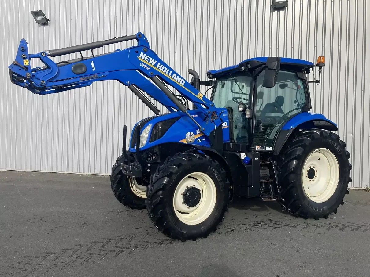 E-FARM: New Holland T6.145 - Traktor - id HIUY5EV - 71 000 € - Rok produkcji: 2018 - Motogodziny: 3 530,Moc silnika: 125,Francja