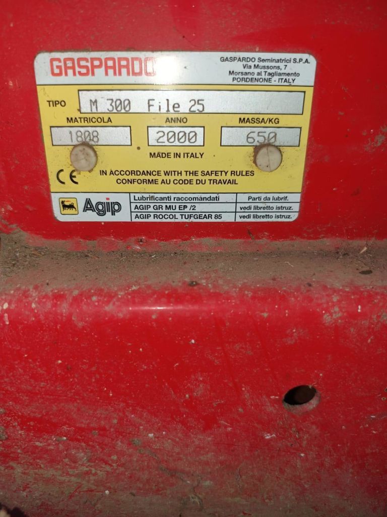 Gaspardo высев 5 000 €