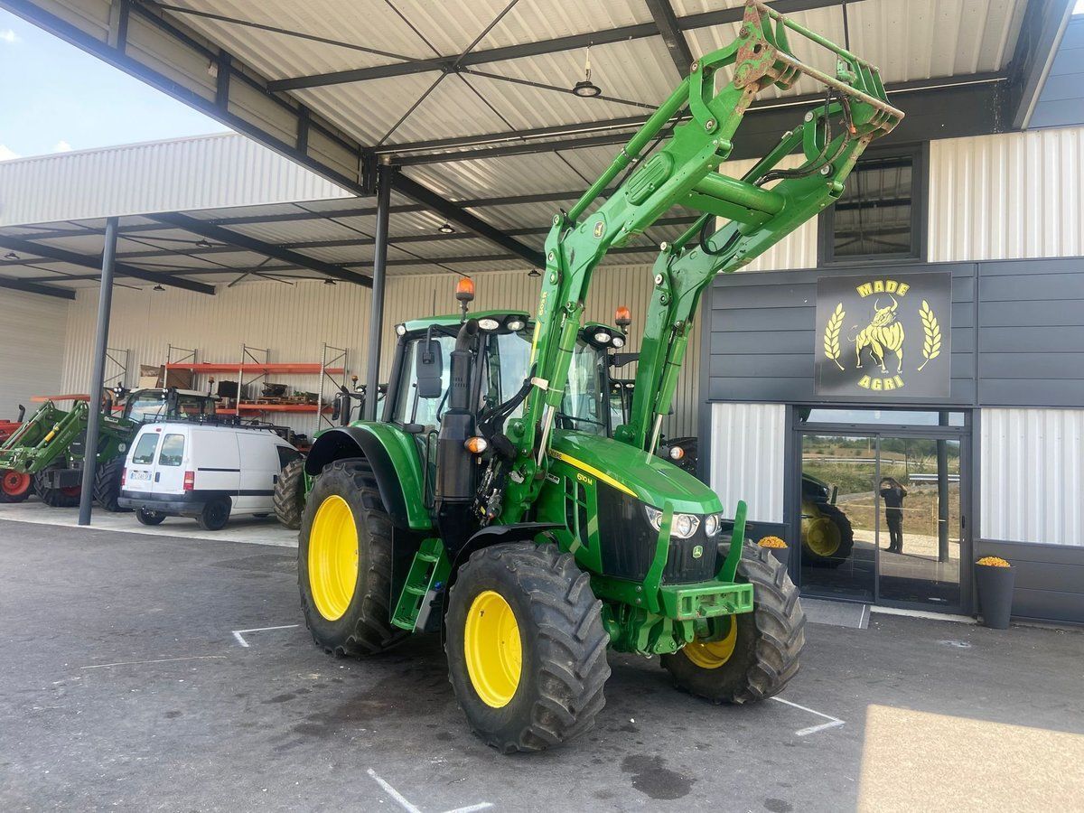 E-FARM: John Deere 6110 M - Traktor - id 41FSMRR - 77.900 € - Baujahr: 2021 - Abgelesene Motorstunden: 3.160,Motorleistung (PS): 110,Frankreich