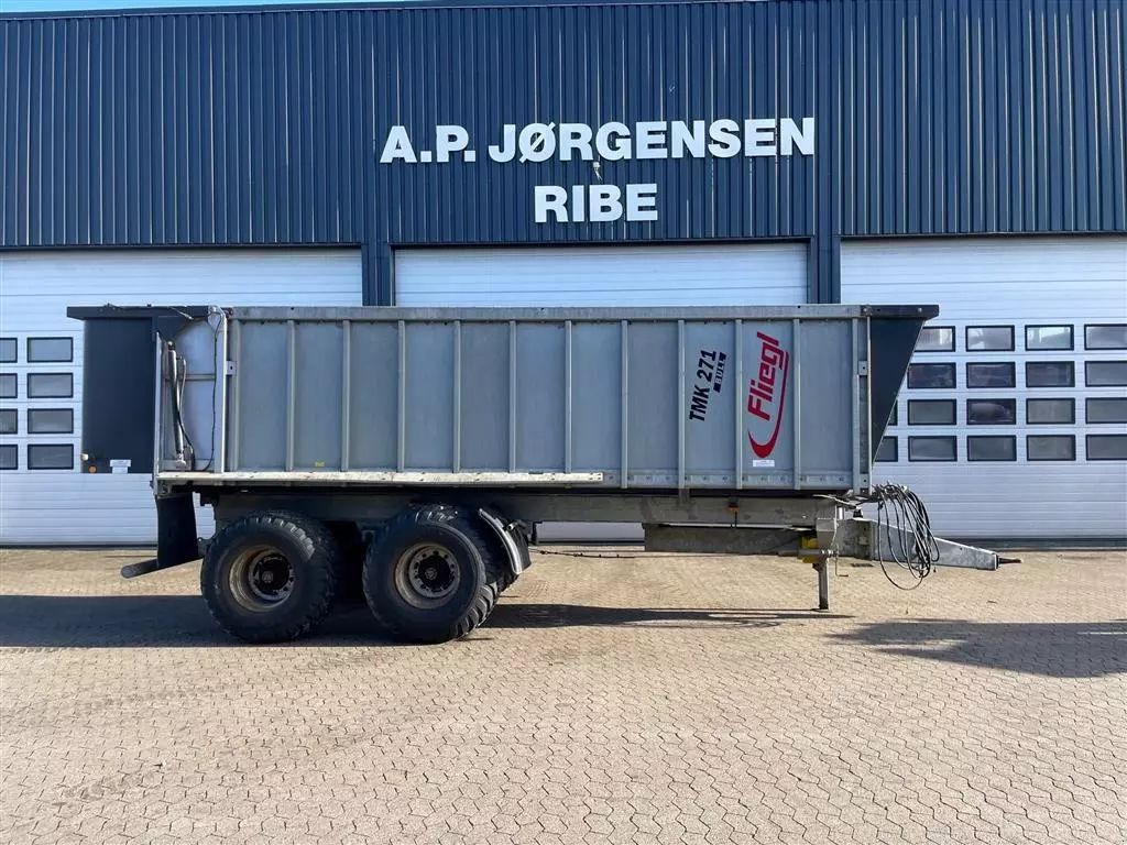 E-FARM: Fliegl tmk 271 bull galvaniseret - Tipper - id 2JRNSS1 - €23,452 - Year of construction: 2014 - Denmark
