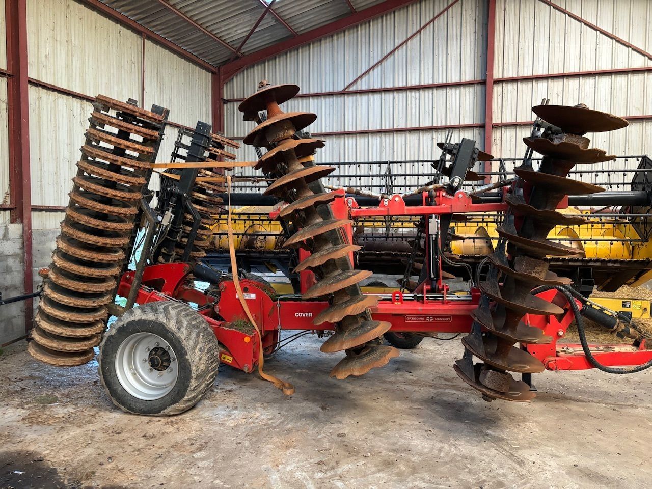 E-FARM: GREGOIRE BESSON acero - Disc harrow - id 95UP3GV - €28,500 - Year of construction: 2021 - France