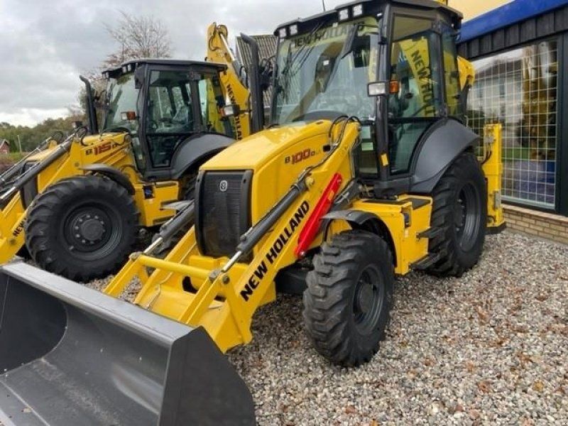 New Holland b100d 4 wd rendegrav Koparka 76 321 €