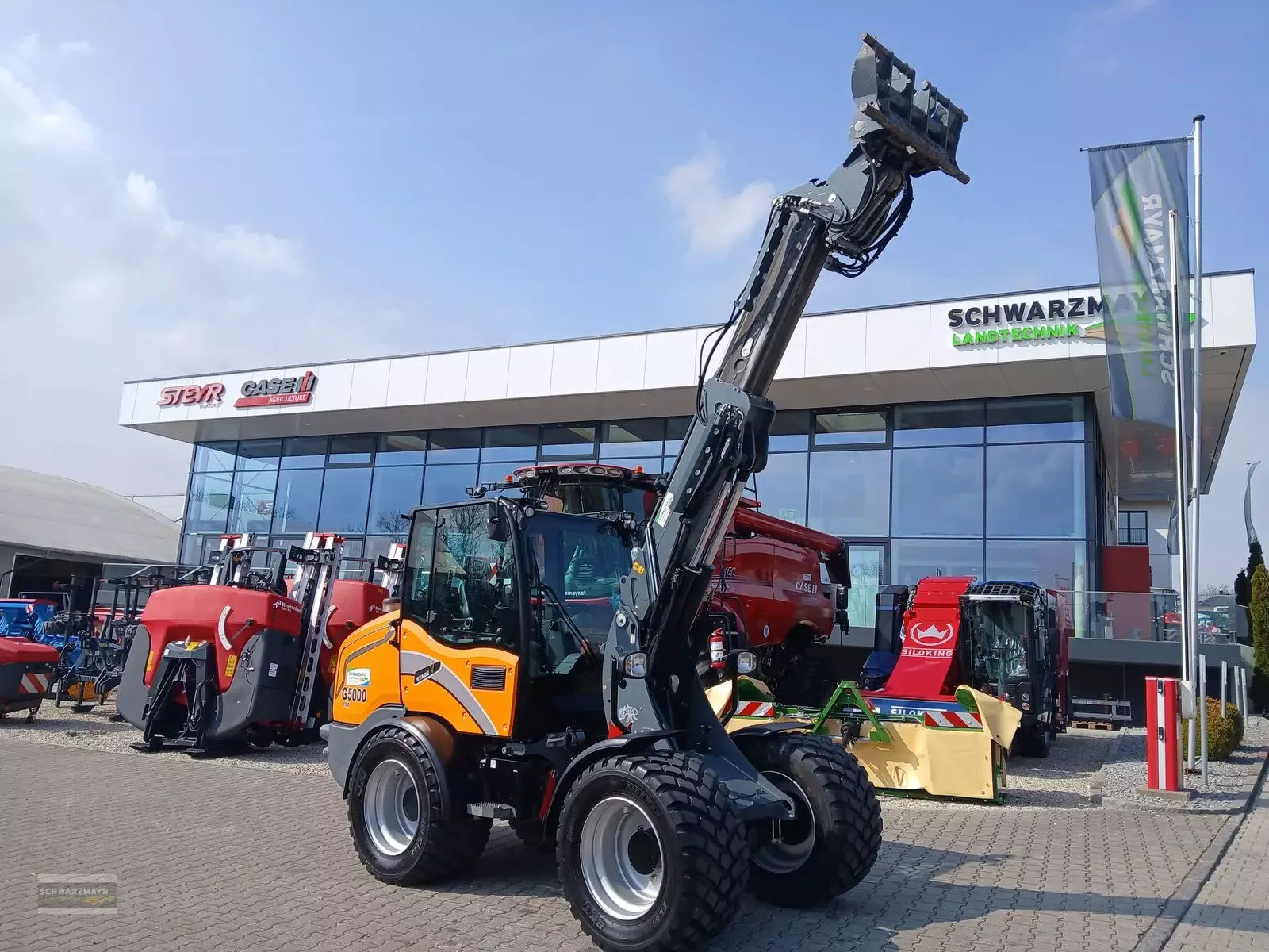 E-FARM: Giant g5000 tele - šarnyrinis krautuvas - id BSEI4K4 - 70 708 € - Gamybos metai: 2023 - Variklio darbo valandos: 1 133,Variklio galia (AG): 75,Austrija
